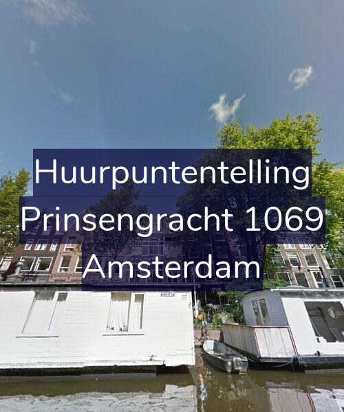 Foto gevel Huurpuntentelling voor Prinsengracht 1069, Amsterdam
