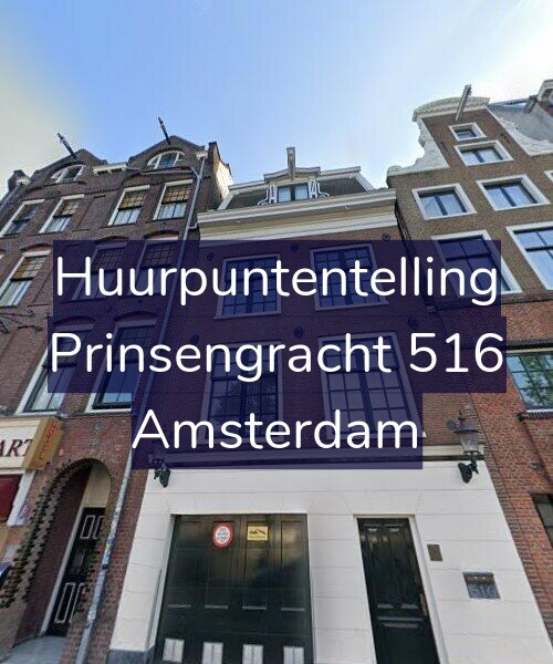 Foto gevel Huurpuntentelling voor Prinsengracht 516, Amsterdam