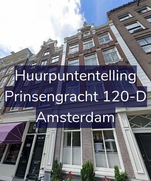 Foto gevel Huurpuntentelling voor Prinsengracht 120-D, Amsterdam