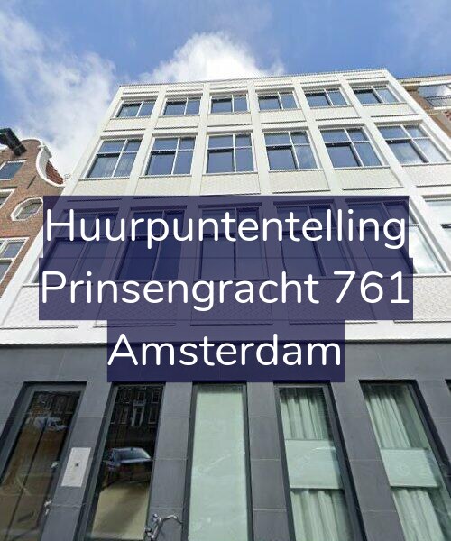 Foto gevel Huurpuntentelling voor Prinsengracht 761, Amsterdam