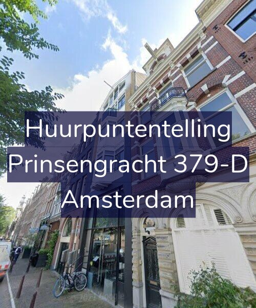 Foto gevel Huurpuntentelling voor Prinsengracht 379-D, Amsterdam