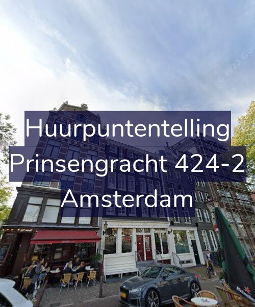 Foto gevel Huurpuntentelling voor Prinsengracht 424-2, Amsterdam