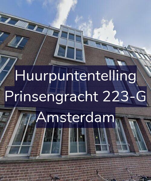 Foto gevel Huurpuntentelling voor Prinsengracht 223-G, Amsterdam