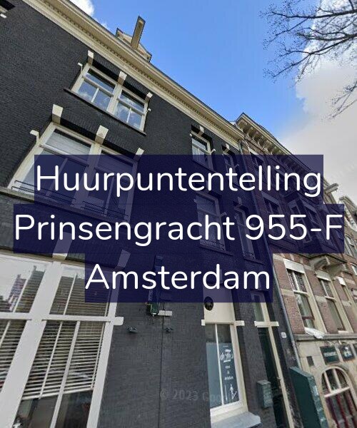 Foto gevel Huurpuntentelling voor Prinsengracht 955-F, Amsterdam