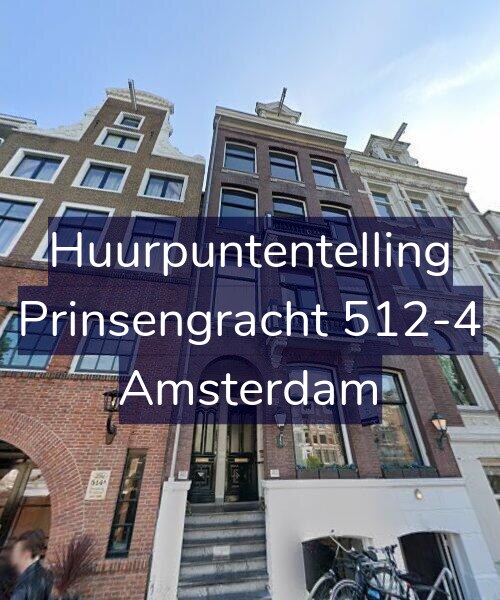 Foto gevel Huurpuntentelling voor Prinsengracht 512-4, Amsterdam