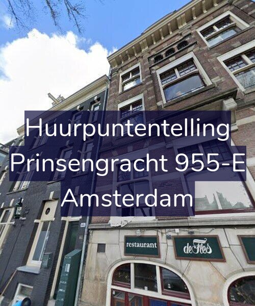 Foto gevel Huurpuntentelling voor Prinsengracht 955-E, Amsterdam