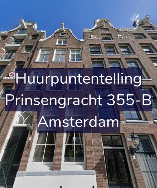 Foto gevel Huurpuntentelling voor Prinsengracht 355-B, Amsterdam
