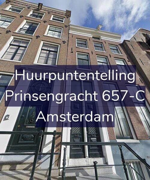 Foto gevel Huurpuntentelling voor Prinsengracht 657-C, Amsterdam