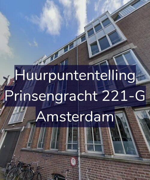 Foto gevel Huurpuntentelling voor Prinsengracht 221-G, Amsterdam
