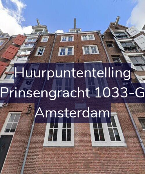 Foto gevel Huurpuntentelling voor Prinsengracht 1033-G, Amsterdam