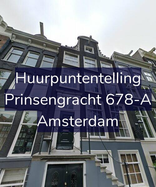 Foto gevel Huurpuntentelling voor Prinsengracht 678-A, Amsterdam