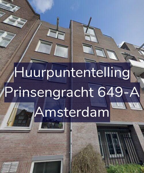 Foto gevel Huurpuntentelling voor Prinsengracht 649-A, Amsterdam