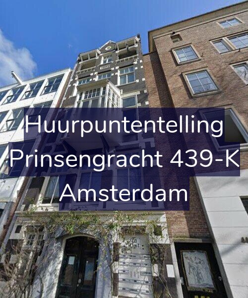 Foto gevel Huurpuntentelling voor Prinsengracht 439-K, Amsterdam