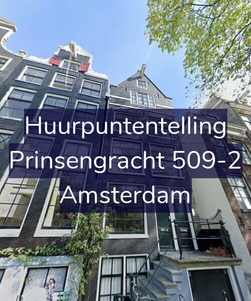 Foto gevel Huurpuntentelling voor Prinsengracht 509-2, Amsterdam
