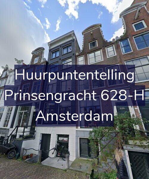 Foto gevel Huurpuntentelling voor Prinsengracht 628-H, Amsterdam