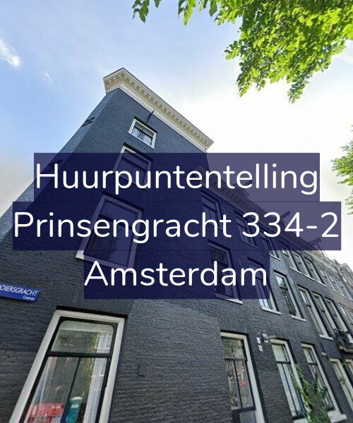 Foto gevel Huurpuntentelling voor Prinsengracht 334-2, Amsterdam