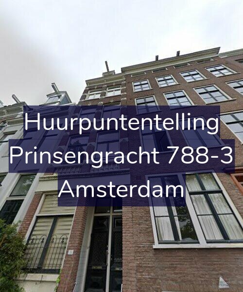 Foto gevel Huurpuntentelling voor Prinsengracht 788-3, Amsterdam