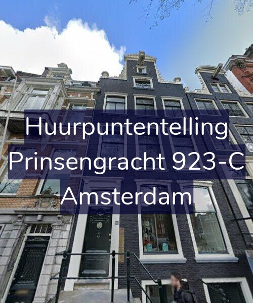 Foto gevel Huurpuntentelling voor Prinsengracht 923-C, Amsterdam