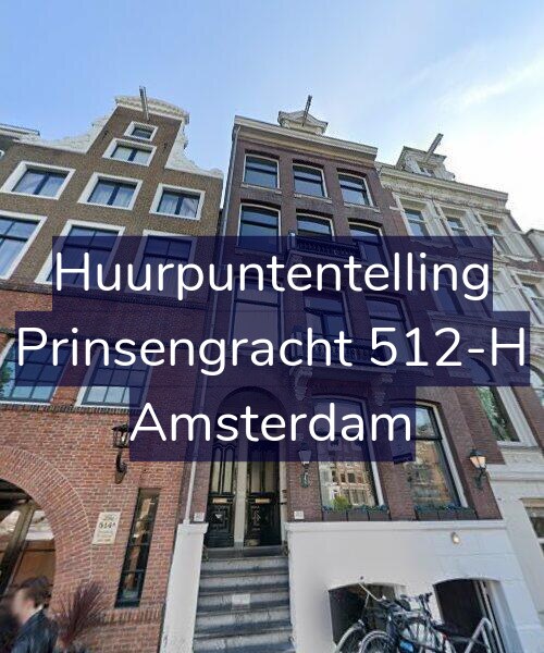 Foto gevel Huurpuntentelling voor Prinsengracht 512-H, Amsterdam