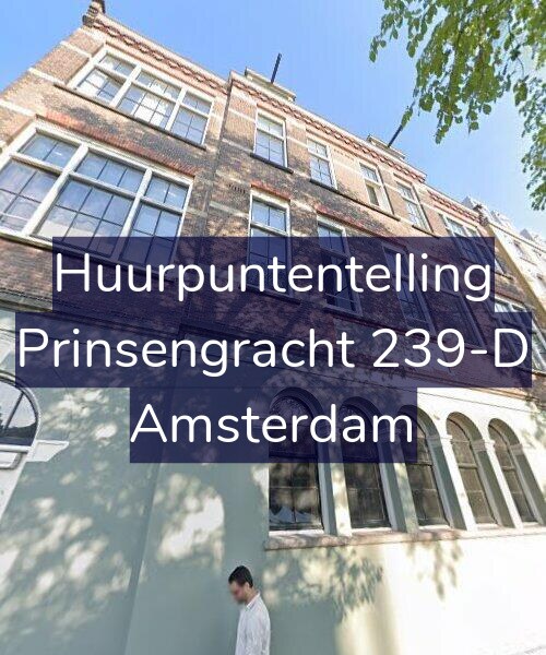 Foto gevel Huurpuntentelling voor Prinsengracht 239-D, Amsterdam