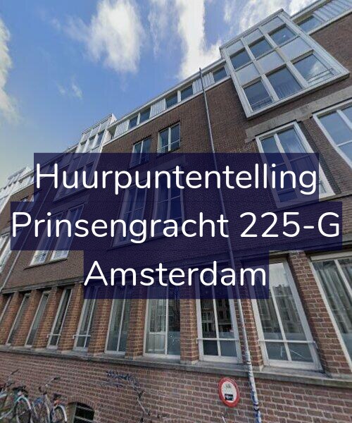Foto gevel Huurpuntentelling voor Prinsengracht 225-G, Amsterdam