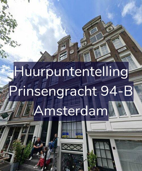 Foto gevel Huurpuntentelling voor Prinsengracht 94-B, Amsterdam