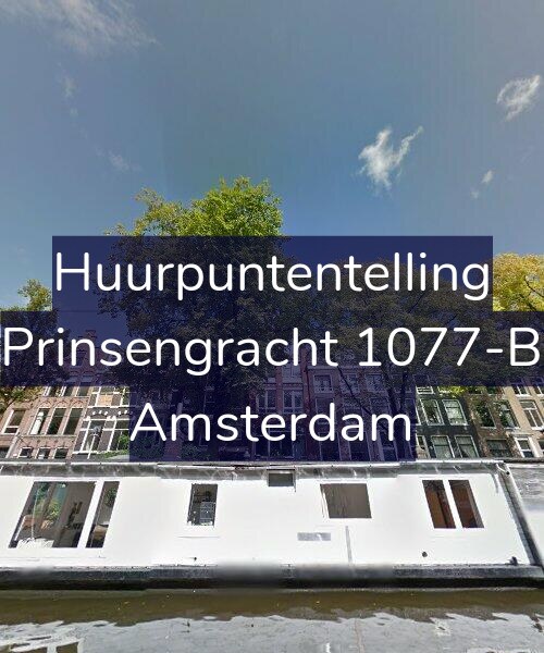 Foto gevel Huurpuntentelling voor Prinsengracht 1077-B, Amsterdam