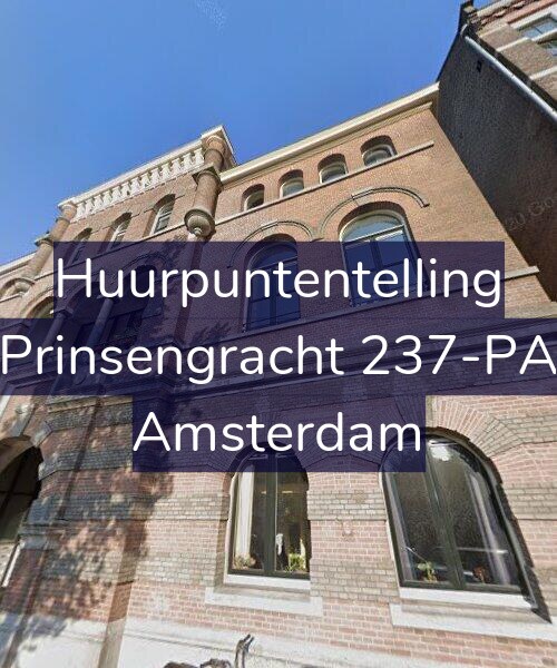 Foto gevel Huurpuntentelling voor Prinsengracht 237-PA, Amsterdam