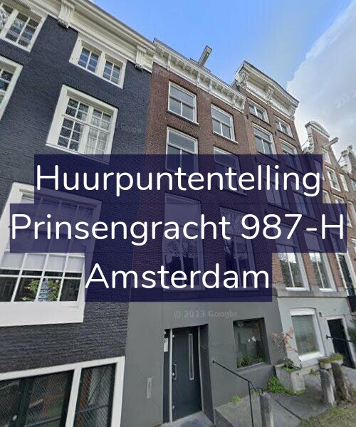 Foto gevel Huurpuntentelling voor Prinsengracht 987-H, Amsterdam