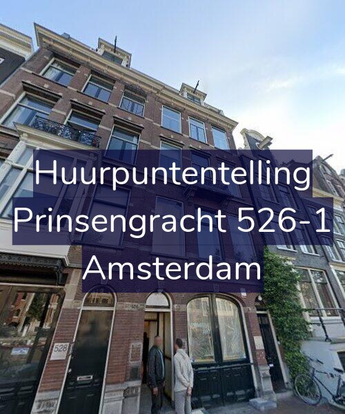Foto gevel Huurpuntentelling voor Prinsengracht 526-1, Amsterdam