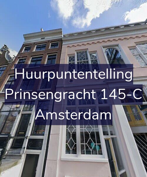 Foto gevel Huurpuntentelling voor Prinsengracht 145-C, Amsterdam