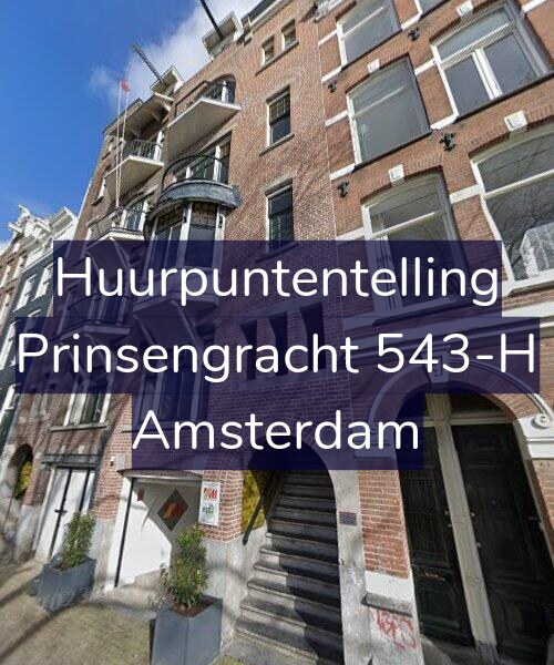 Foto gevel Huurpuntentelling voor Prinsengracht 543-H, Amsterdam
