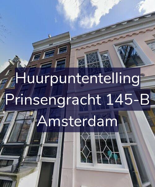 Foto gevel Huurpuntentelling voor Prinsengracht 145-B, Amsterdam
