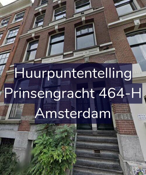 Foto gevel Huurpuntentelling voor Prinsengracht 464-H, Amsterdam