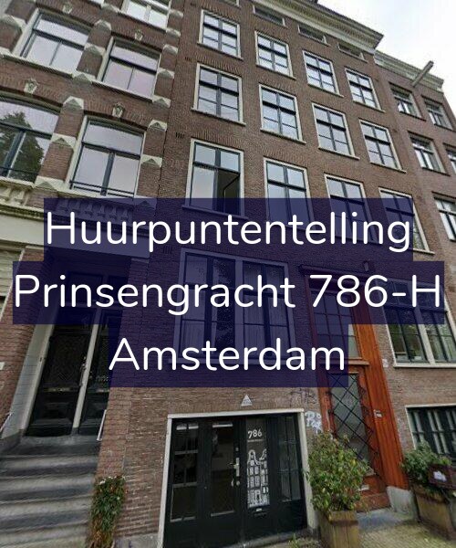 Foto gevel Huurpuntentelling voor Prinsengracht 786-H, Amsterdam