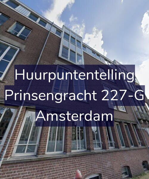 Foto gevel Huurpuntentelling voor Prinsengracht 227-G, Amsterdam