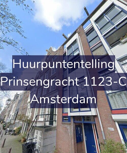 Foto gevel Huurpuntentelling voor Prinsengracht 1123-C, Amsterdam