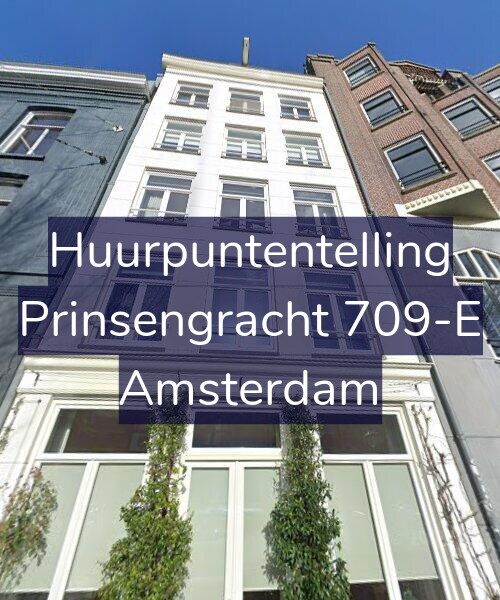 Foto gevel Huurpuntentelling voor Prinsengracht 709-E, Amsterdam
