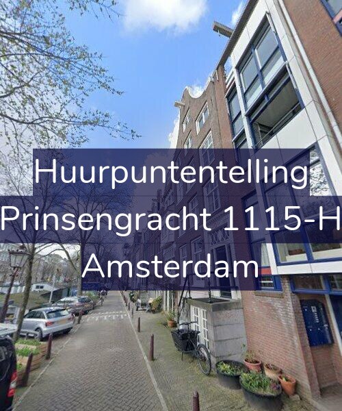 Foto gevel Huurpuntentelling voor Prinsengracht 1115-H, Amsterdam