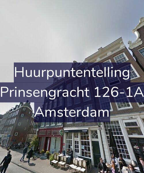 Foto gevel Huurpuntentelling voor Prinsengracht 126-1A, Amsterdam