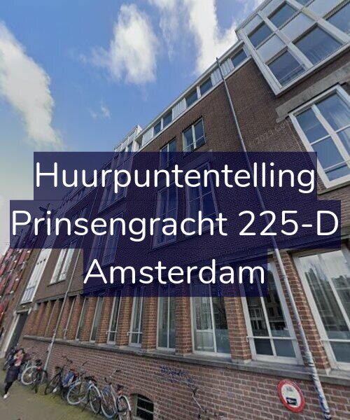 Foto gevel Huurpuntentelling voor Prinsengracht 225-D, Amsterdam