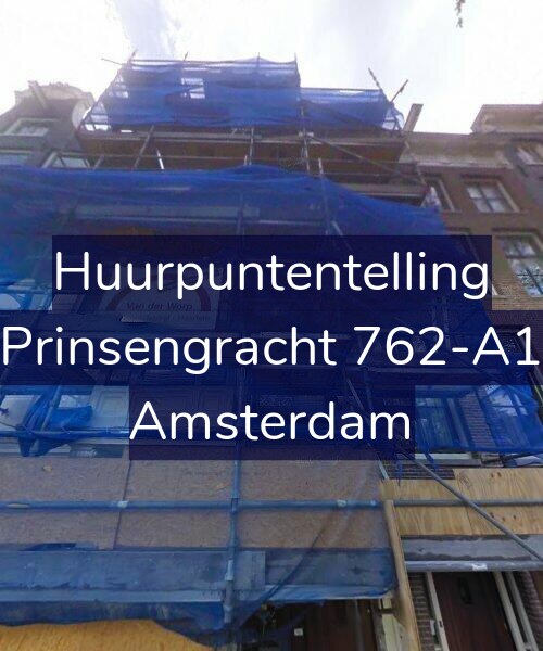 Foto gevel Huurpuntentelling voor Prinsengracht 762-A1, Amsterdam