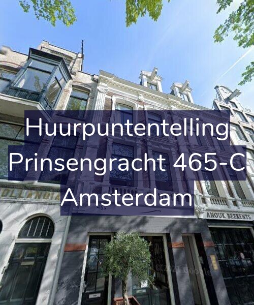 Foto gevel Huurpuntentelling voor Prinsengracht 465-C, Amsterdam