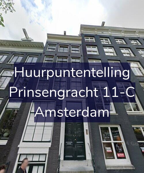 Foto gevel Huurpuntentelling voor Prinsengracht 11-C, Amsterdam