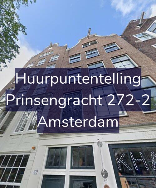 Foto gevel Huurpuntentelling voor Prinsengracht 272-2, Amsterdam