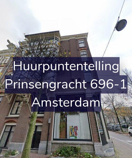 Foto gevel Huurpuntentelling voor Prinsengracht 696-1, Amsterdam