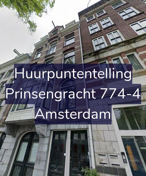 Foto gevel Huurpuntentelling voor Prinsengracht 774-4, Amsterdam