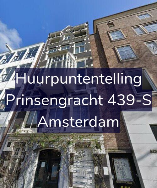 Foto gevel Huurpuntentelling voor Prinsengracht 439-S, Amsterdam