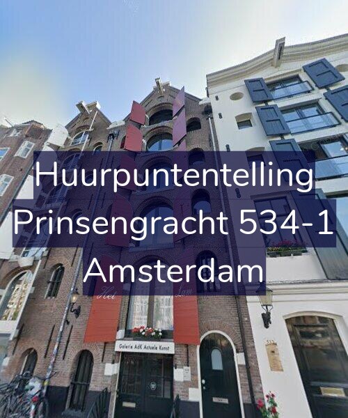 Foto gevel Huurpuntentelling voor Prinsengracht 534-1, Amsterdam