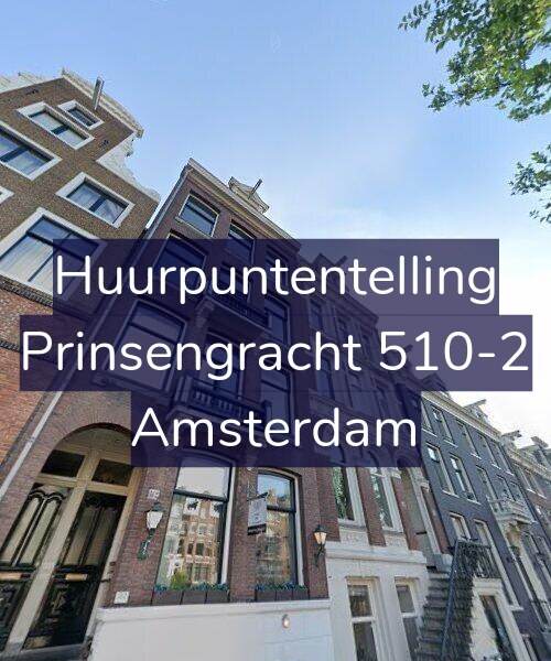 Foto gevel Huurpuntentelling voor Prinsengracht 510-2, Amsterdam